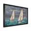 Regatta voiliers arrivant à la finition I - impression sur toile nautique et côtière-67388715-67388717