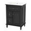 Meuble-lavabo 24 po avec lavabo en céramique-977756691