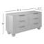 Commode double 6 tiroirs Camila