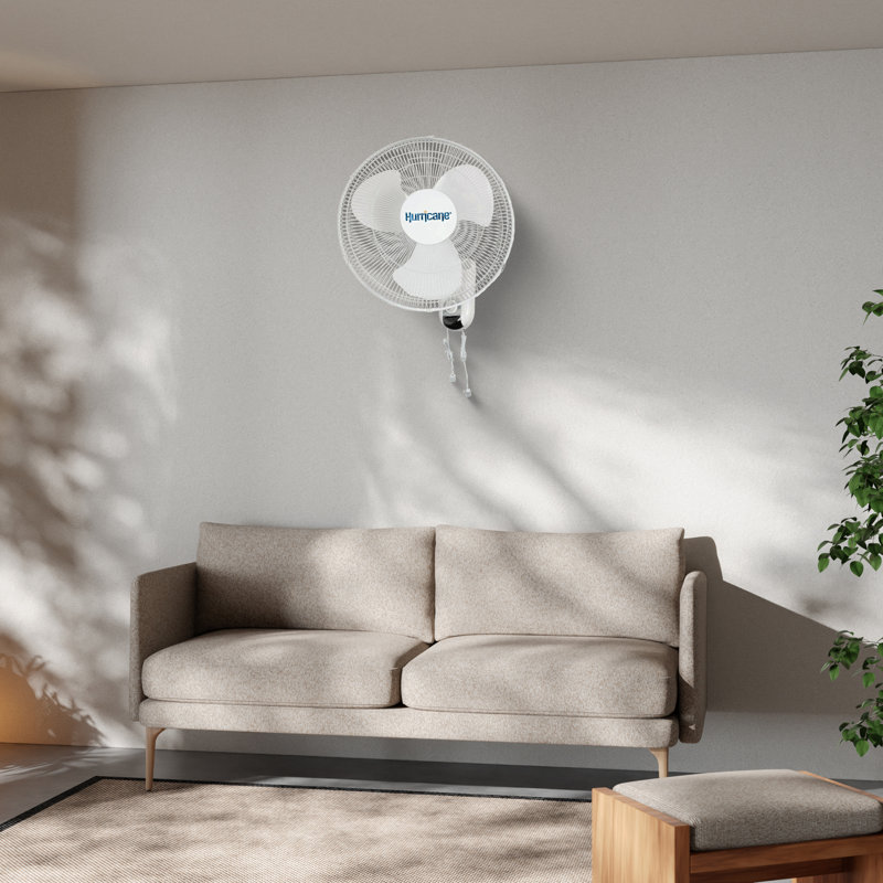 Ventilateur mural oscillant mural 22,1 po Hurricane