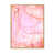Toile avec cadre flottant brun