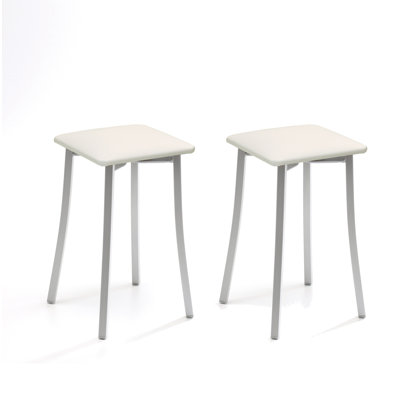 Gabril Upholstered and Faux Leather Bar Stool