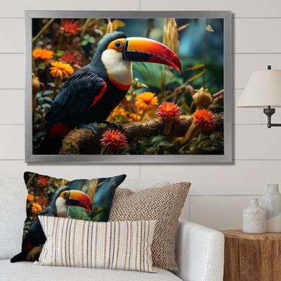 Toco Toucan South America Jungle Symphony I - Animals Wall Decor