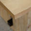 Solid Wood Base Dining Table-1890626476
