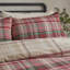 Bennet Check Cotton Geometric Duvet Cover Set-134515725