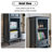 Black Solid + Manufactured Wood Display Cases