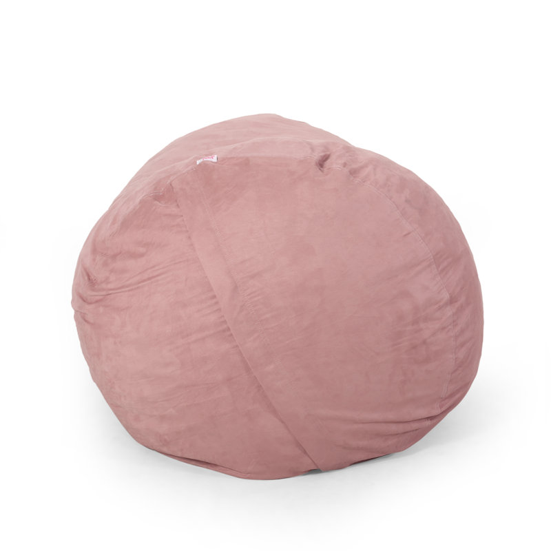 Polyester Classic Bean Bag, Rose Petal Pink