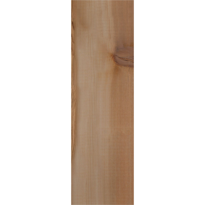 Yorkshire Yorktown avec plaque arrière, H 18 po x l 5,5 po x P 14 po, Cèdre rouge, Lisse