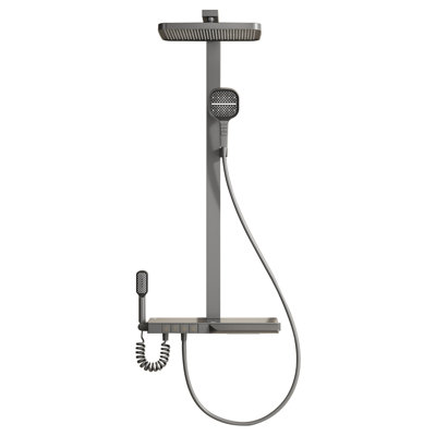 Robinet de baignoire et de douche thermostatique avec valve brute