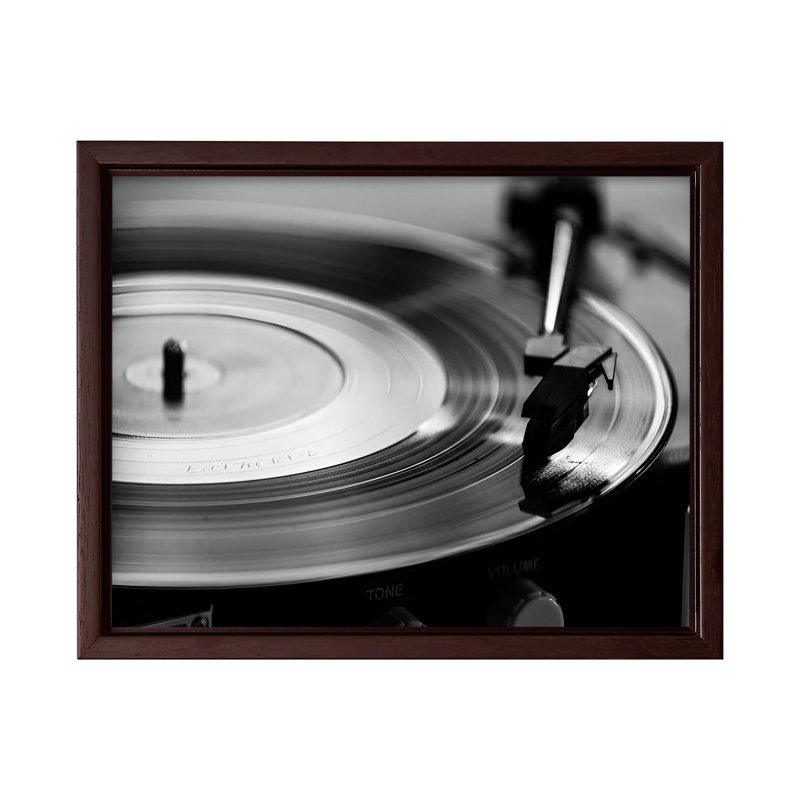 Disque vinyle plat, Unframed, Poster, 11"H x 14"W