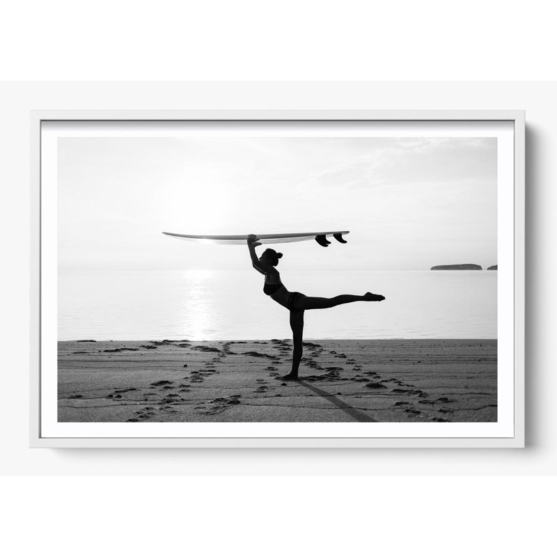 «Surf In Spirit», 50 x 38, Oui, Blanc