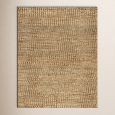 Natural Hand-Woven Jute Rug