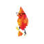 Punk Bird by Robert Farkas - Print on Canvas-42155970-101431398