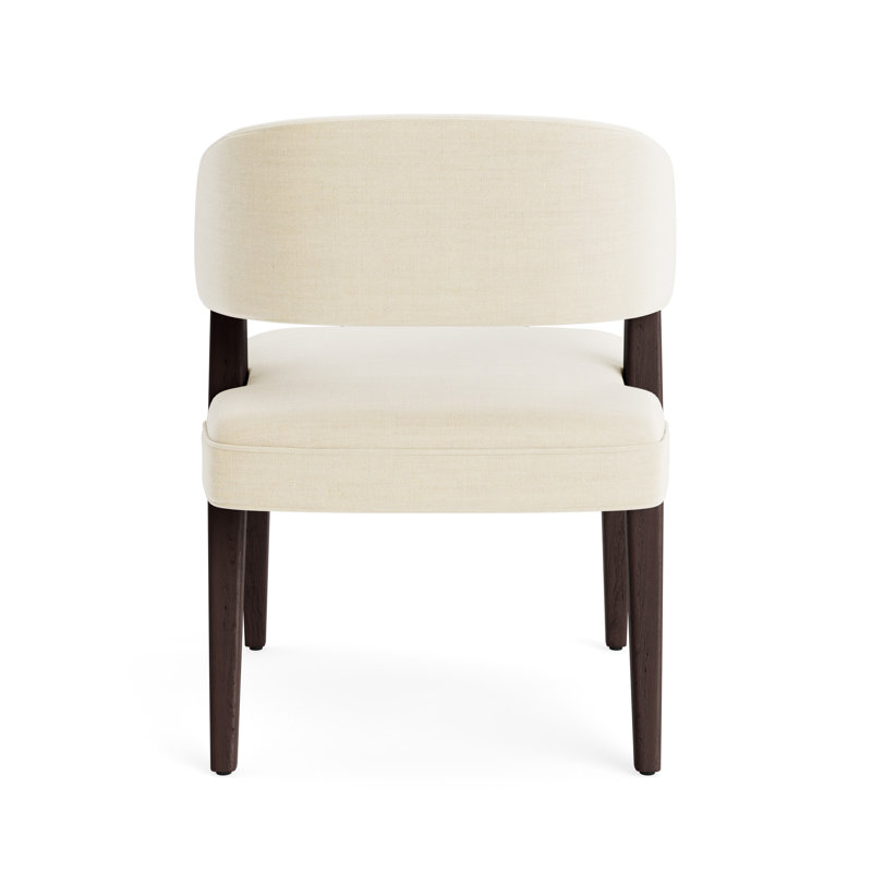 Keane Dining Chair, Performance Linen - Cream, Java