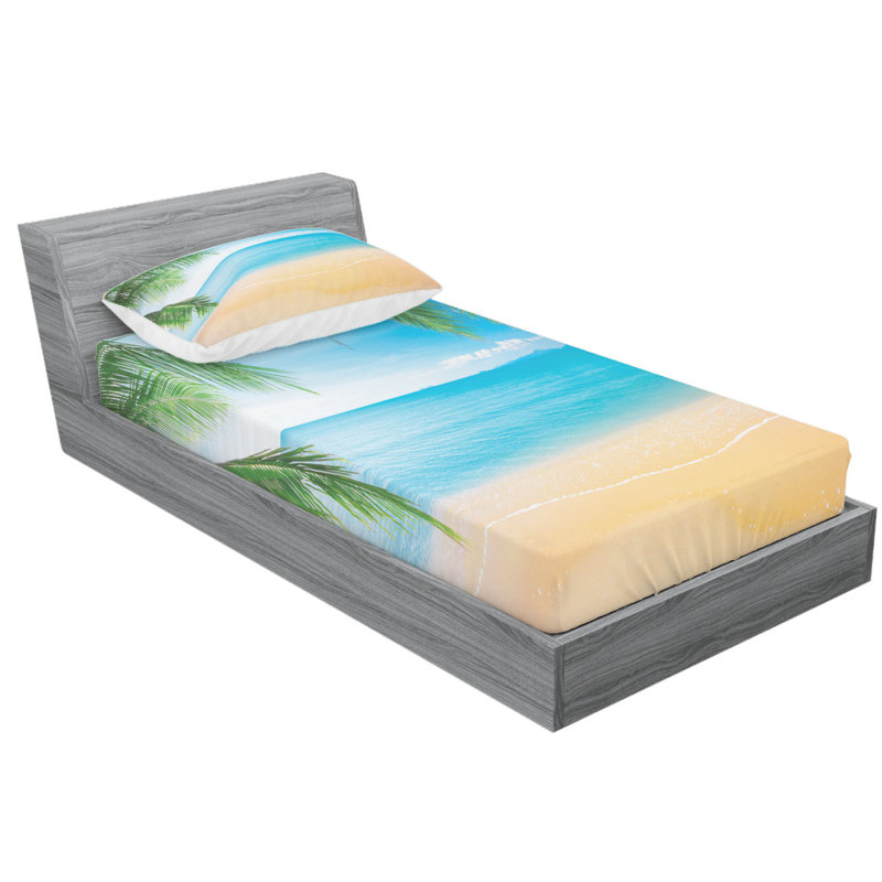 Microfiber Sheet Set, Twin XL Sheet Set with Fitted Sheet