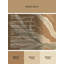 Tapis brun doux et moelleux à motif de blocs de style rustique à motif de blocs de maïs - beige-1329717963