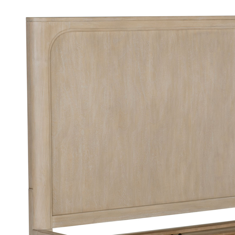 Fowler 55-Inch Eastern King Panel Bed Weathered Mango