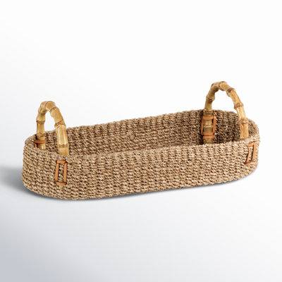 Oval Abaca/ Bamboo Tray