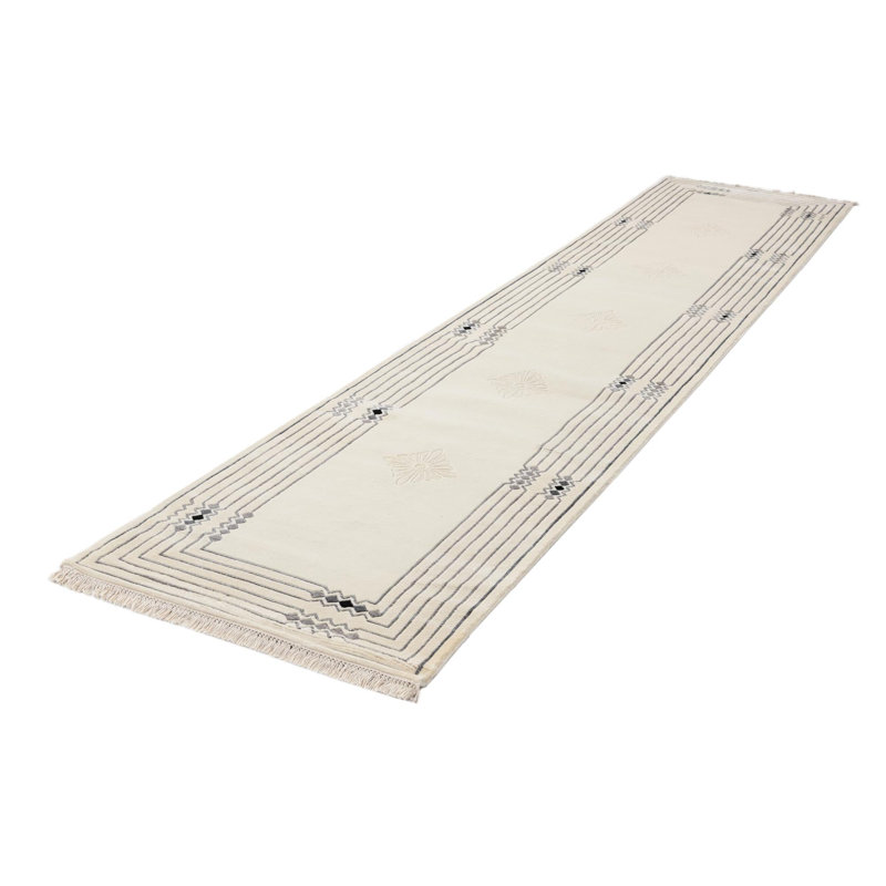 13 Ft Runner Pham Light Beige Rug