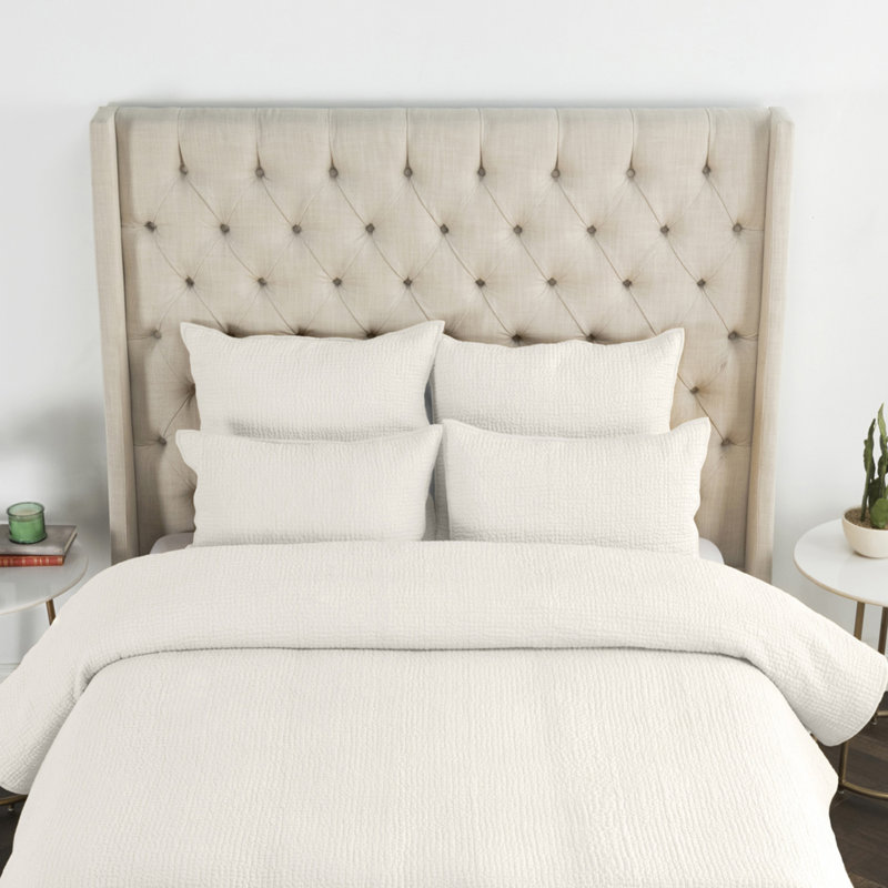 Danica 3-Piece Cotton Quilt Set, King Quilt + 2 Shams