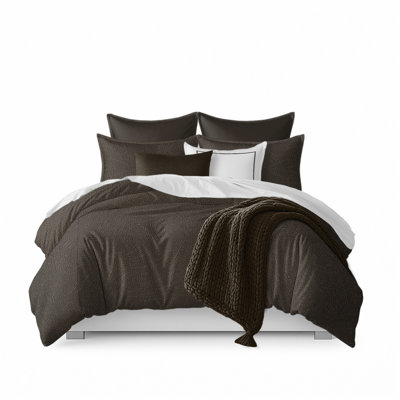 Camden Bark Comforter & 2 Shams Set Queen