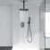 12 Inch Ceiling Mounted Shower System Dual Shower Head System with Rough-In Valve