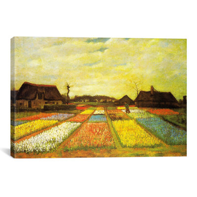 Tulpenfelder (Tulip Fields) par Vincent Van Gogh - reproduction d'art sur toile