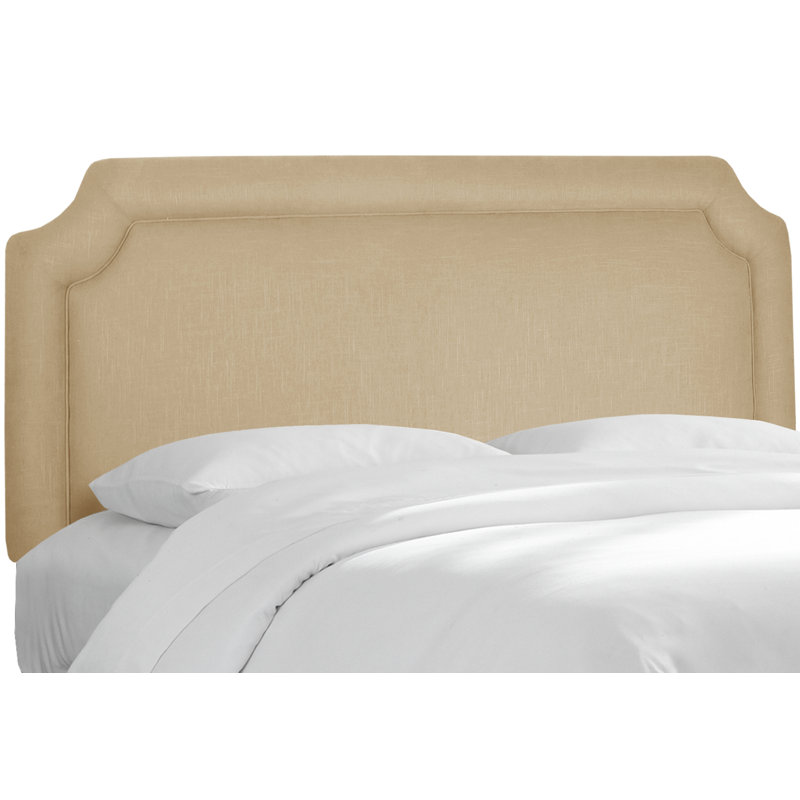 Pocola Upholstered Headboard, California King, Classic Sandstone Linen