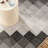 NICOLE MILLER NEW YORK Patio Country Ombre Chevron Outdoor Area Rug, Black/Cream-108565225