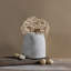 Vase gris antique en fer gris-120644836