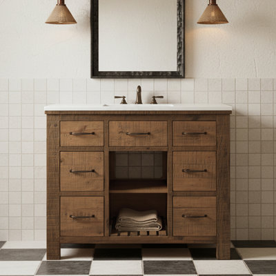 New farmhouse 42" Single Vanity