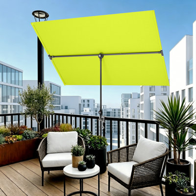 180cm X 130cm Rectangular Balcony Parasol