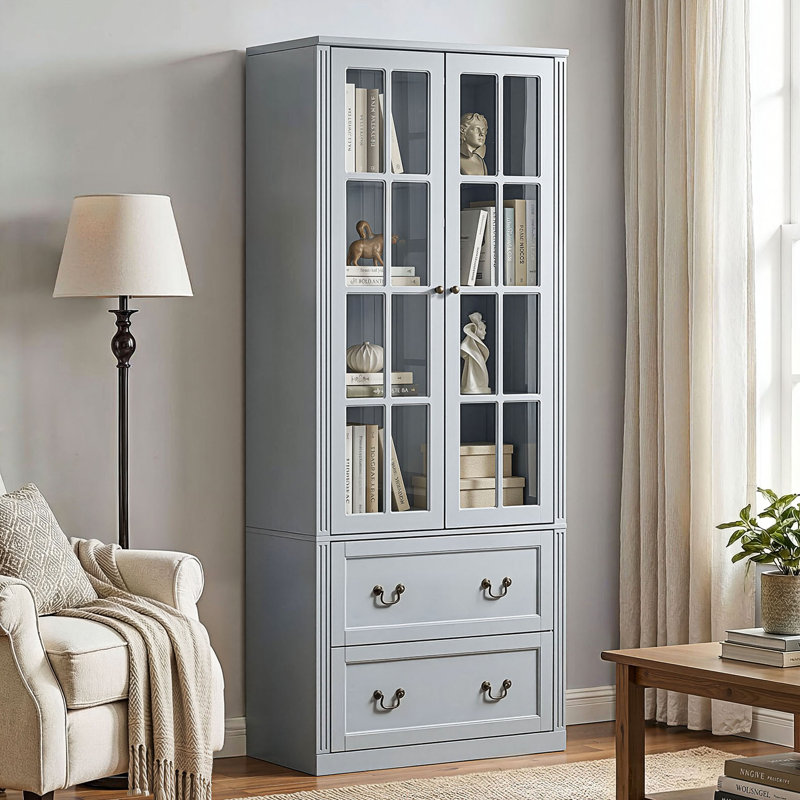 Vitrine Ausencio, Gris
