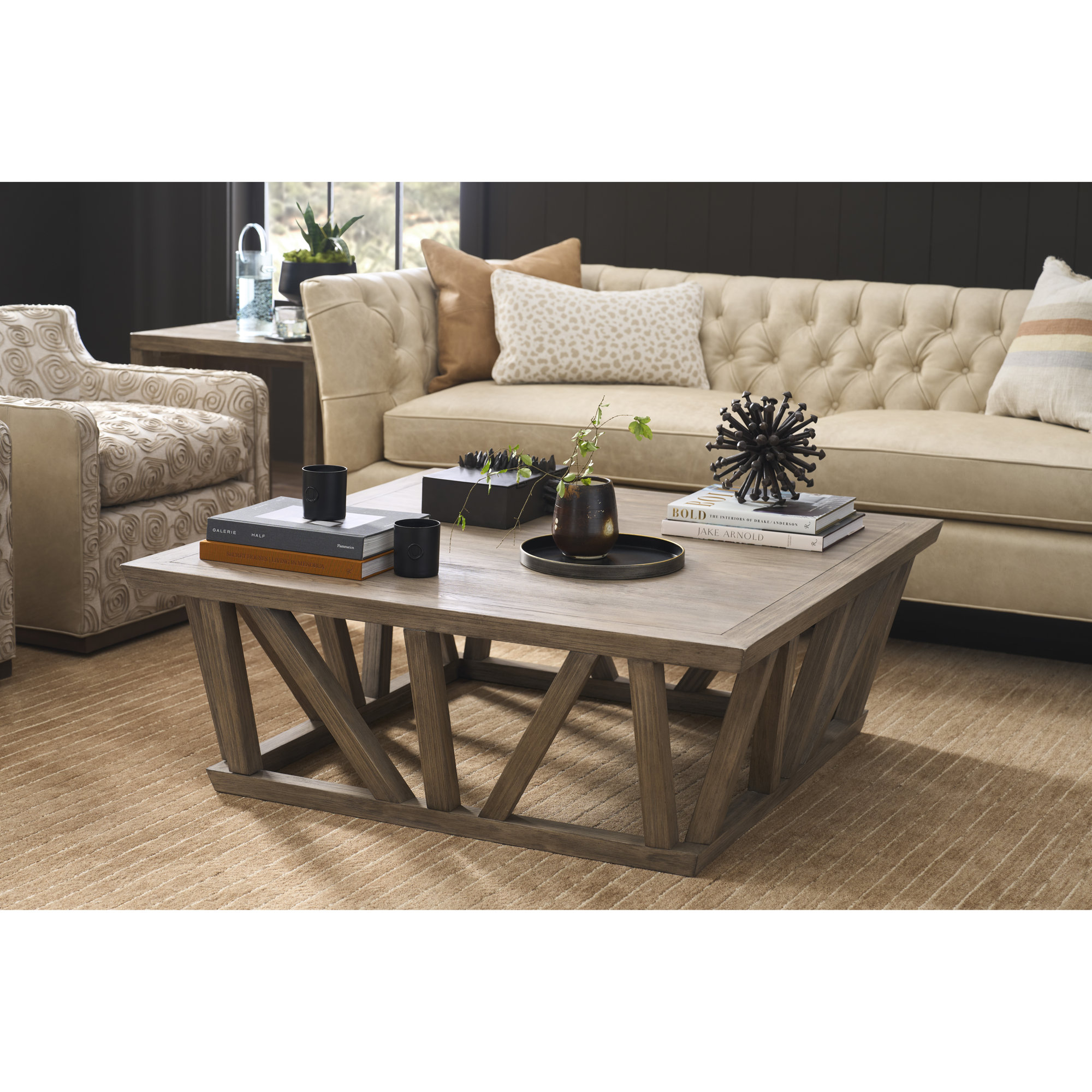 Baxley Coffee Table, Brown