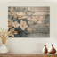Henon - Art mural floral sur bois de pin naturel-999355993