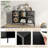 Open-Back Bookshelf With Drawer For Study-1193729791