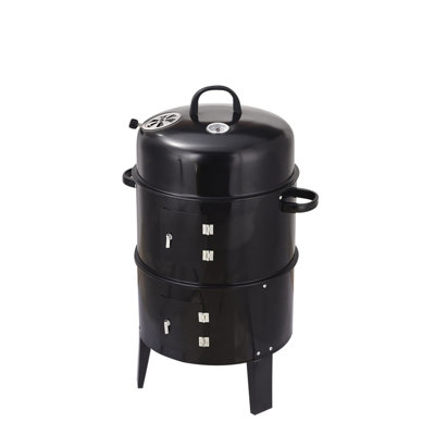 Barbecue extérieur à double couche