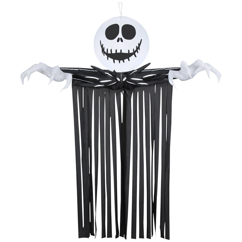 Cintre de porte gonflable Jack Skellington