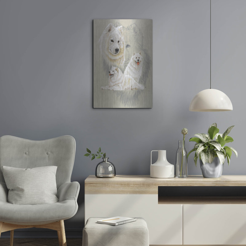 " Samoyed " by Barbara Keith, 24" H x 16" W