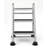 Hively 3 - Step Steel Lightweight Folding Step Stool