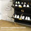 18 Pair Flip Down Shoe Storage
