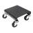 3 Pack Black Snowmobile Dolly Set,Heavy-Duty Snowmobile Moving Dolly with Swivel Casters,Sled Mover for Garage Storage & Maintenance