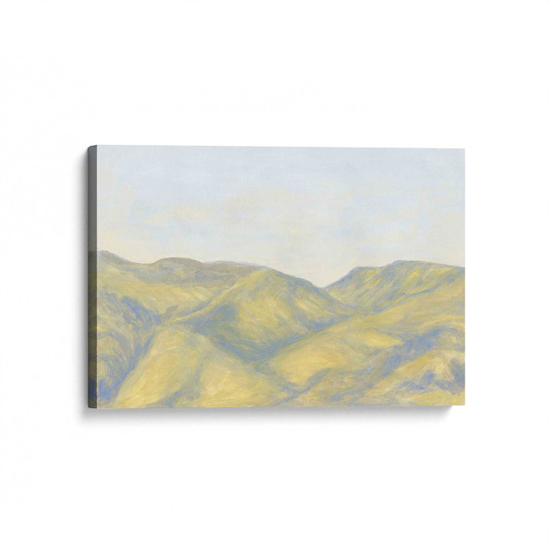 «Distant Plateaus I» par Michael Willett, reproduction d'art sur toile, H 12 po x l 18 po