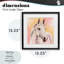 «Sunset White Horse», reproduction d'art sous verre encadrée par Kim Allen-415883792-415883793