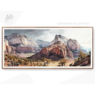 Zion National Park Horizontal Wall Art