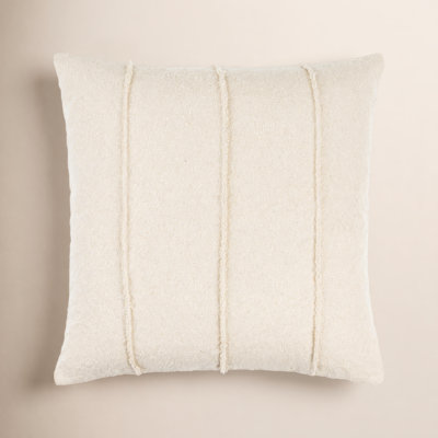 Becki Owens x Livabliss Mindy Striped Cotton Throw Pillow