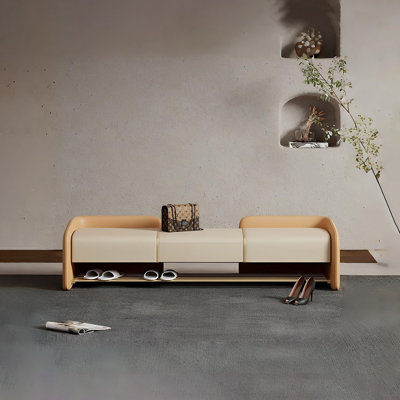 Banc de rangement rembourré Thordia