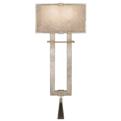 Singapore Moderne Flush Mounted Sconce