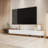 Tymeo 100.4'' W Modern TV Stand Retracted & Extendable 3-Drawer Media Console Walnut-889330409