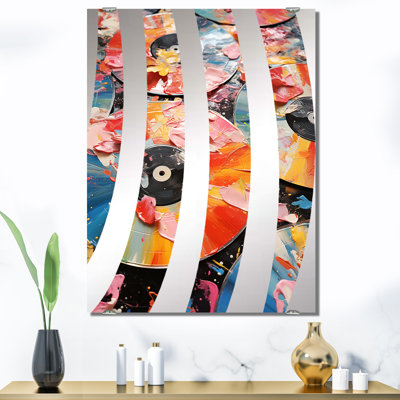 Geovonnie - Miroir mural à disques compacts MIR133154